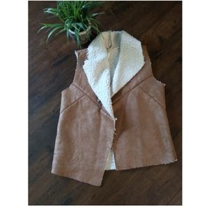 Kate collection Faux Fur Vest size S